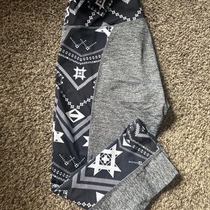 Patterned Athletic Leggings